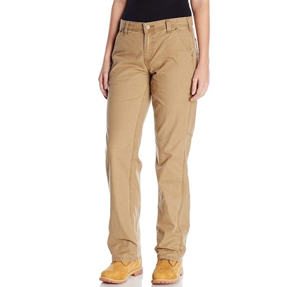 Carhartt Pants - Carhartt Women's Loose Fit Khaki Work Pants